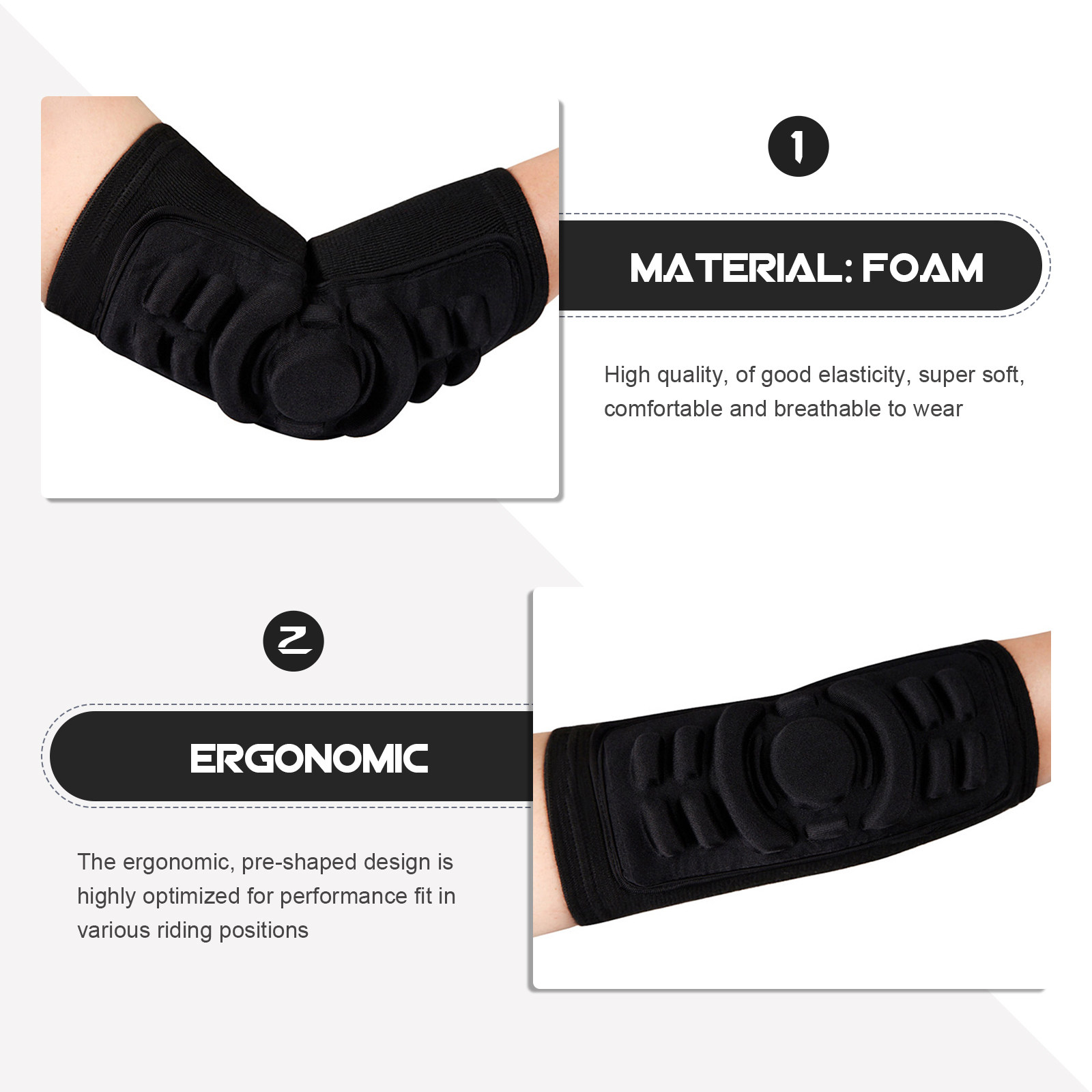 Protège-coudes pour VTT, cycli - Mountain Biking Elbow Pads avis et prix