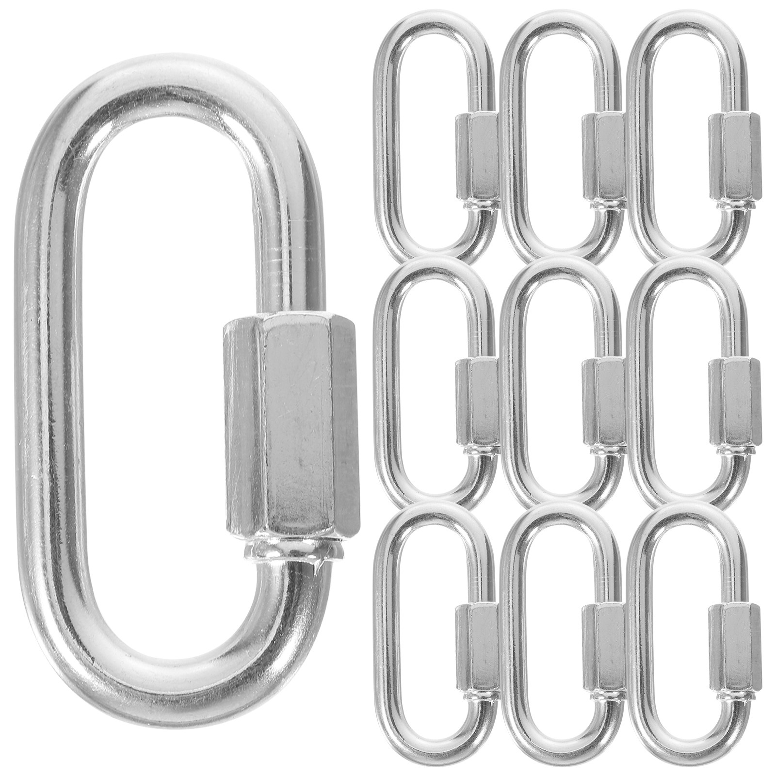 10 pièces, mousqueton robuste  - Chain Quick Link avis et prix