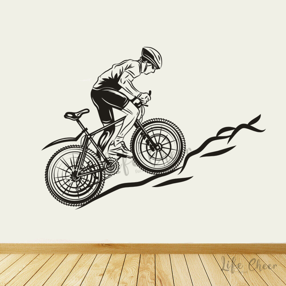 Autocollants muraux de cyclism - Mountain Biking Europe avis et prix